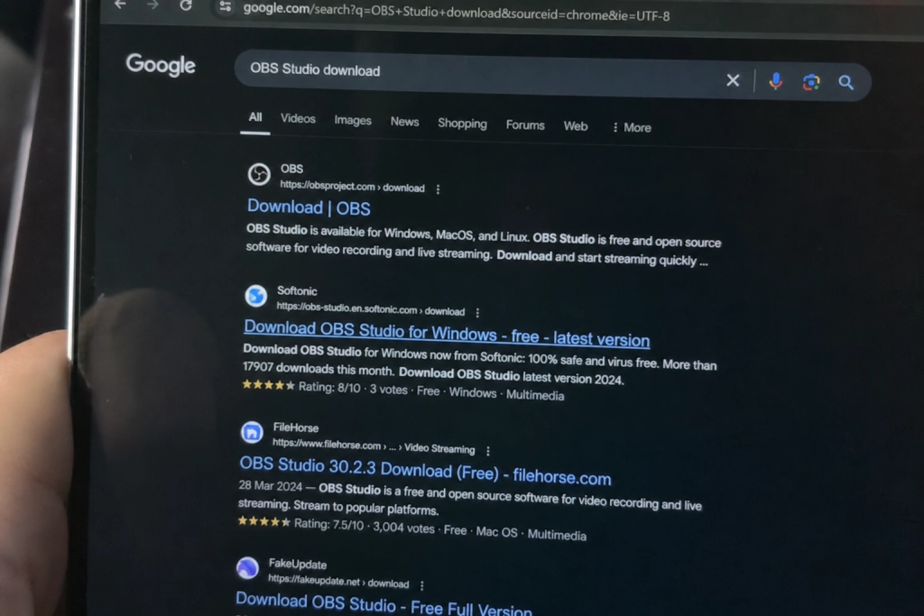 Hackare klonar populära gratisprogram: Laddar du ner OBS Studio eller DS4Windows från fel sida infekteras datorn