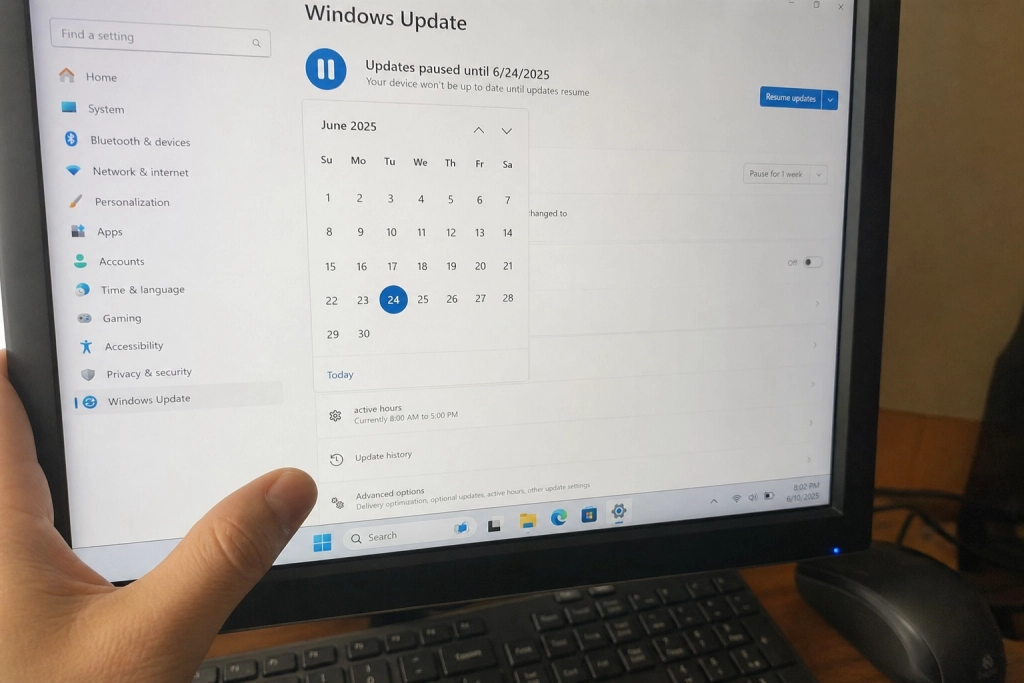 Windows 11 ger dig äntligen kontrollen: Välj i kalendern när uppdateringen får installeras