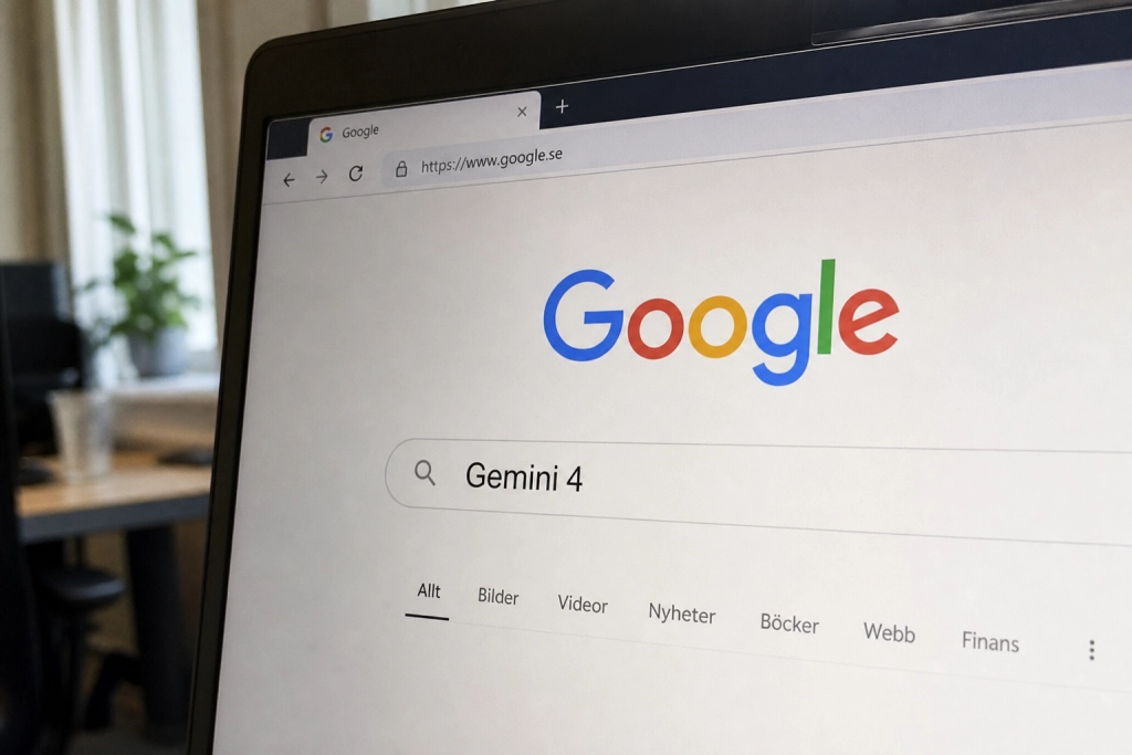 Google bekräftar nästa AI-generation: Gemini 4 beskrivs som bolagets mest ambitiösa modell hittills
