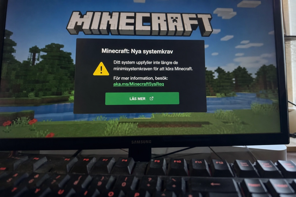 Minecraft höjer kraven för första gången på 17 år: Klarar din dator det nya minimumet?