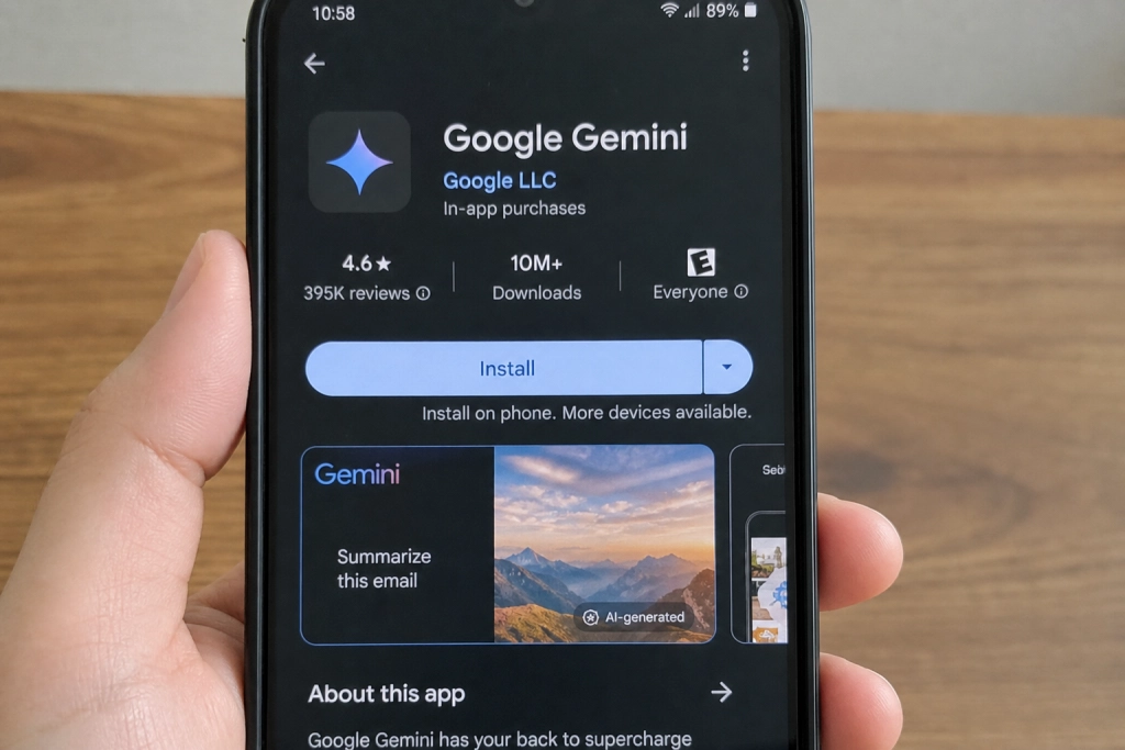 Google Play visar nu AI-etikett på AI-genererade bilder i EU