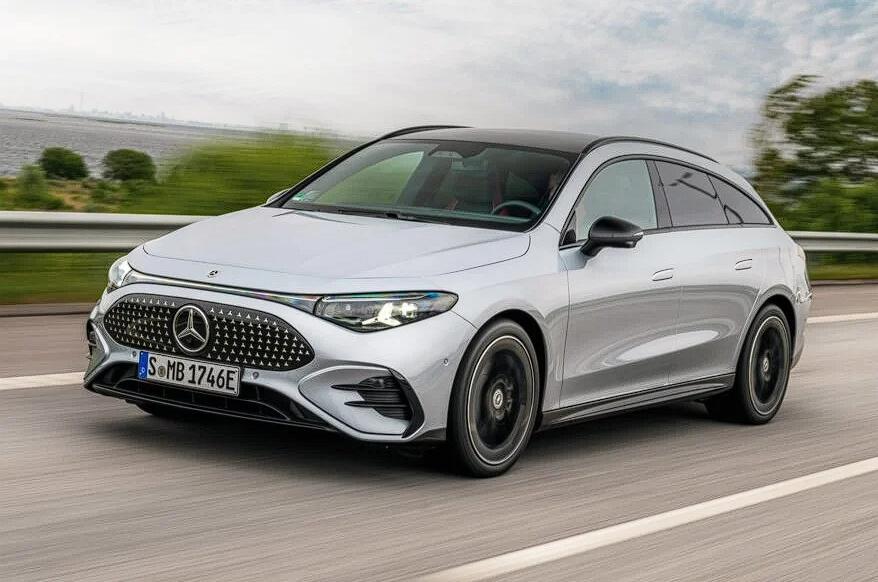 Mercedes elektriska kombi chockar: 768 km räckvidd och laddad på 22 minuter