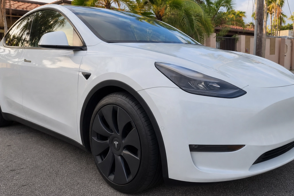Tesla kör förarlös robotaxi i Miami - vägen till Sverige avgörs i Bryssel