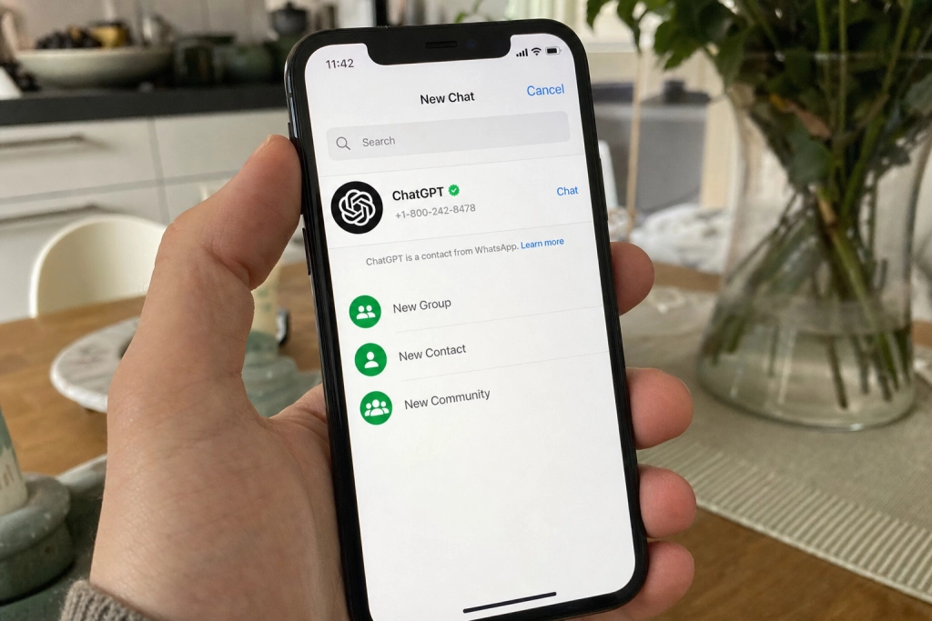 EU tvingade Meta: ChatGPT är tillbaka på WhatsApp i Sverige, så använder du det