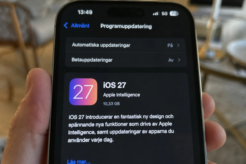 iOS 27 och Apple Intelligence: Dessa iPhone-modeller klarar inte kraven
