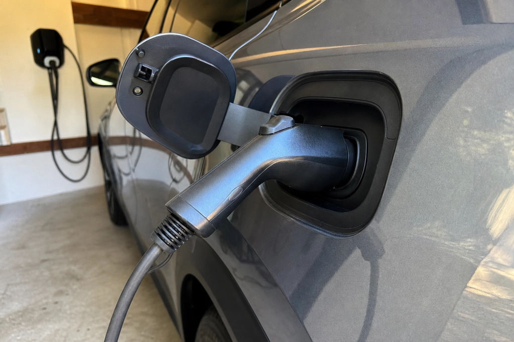 En installation i garaget lönar sig dubbelt: Laddboxen sänker drivmedelsnotan och kan höja husets värde