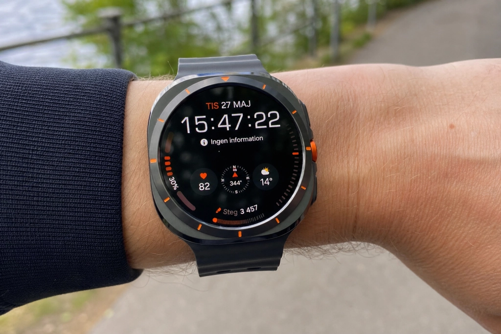 Samsung Galaxy Watch Ultra 2 testad: Underskrider Apples toppklocka med 1 800 kronor