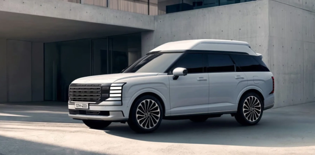 Palisade High Roof lanseras i Sydkorea: Hyundai lyfter taket 24 centimeter i sitt SUV-flaggskepp