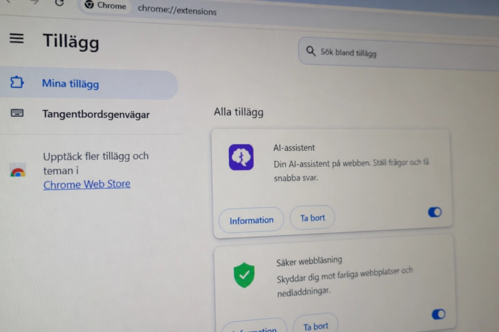 Dessa Chrome-tillägg samlar in dina lösenord och kontodata: Kolla om du har dem installerade