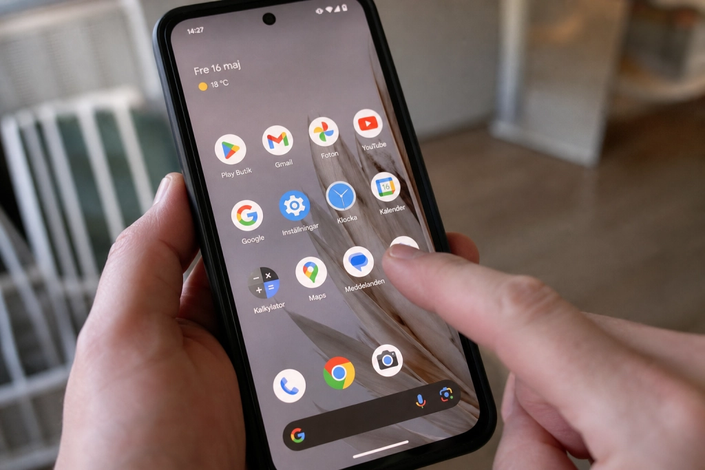 Slipp strömknappen på din Pixel: Google testar dubbelknack på skärmen i Android 17-betan