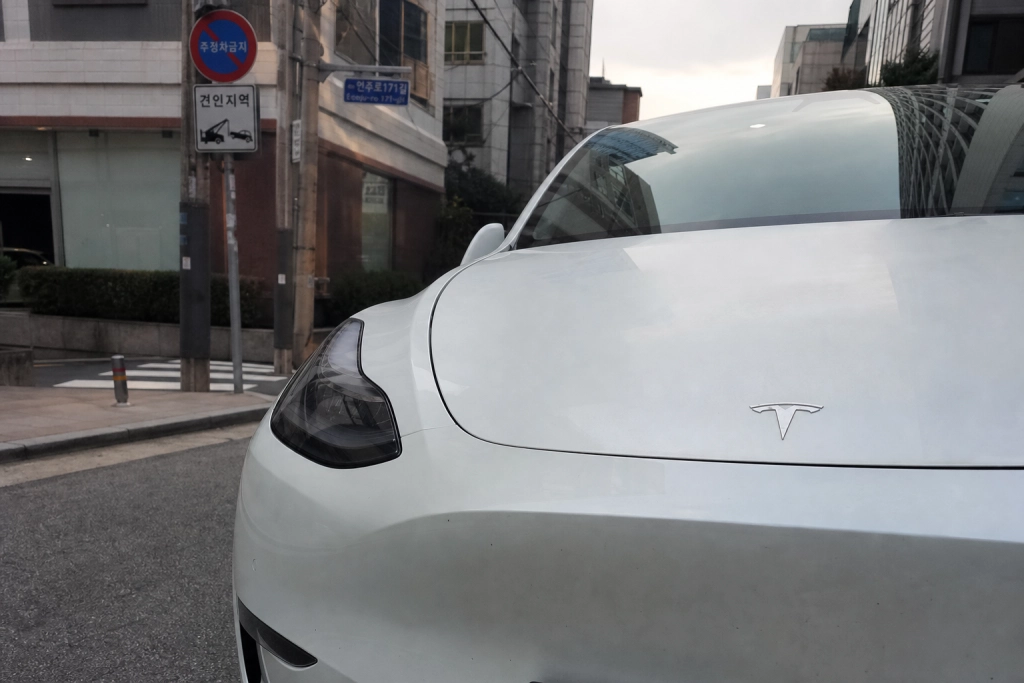 Kinamonterad Tesla petar Hyundai Grandeur från topplaceringen i Sydkorea, 8 705 registreringar i juli
