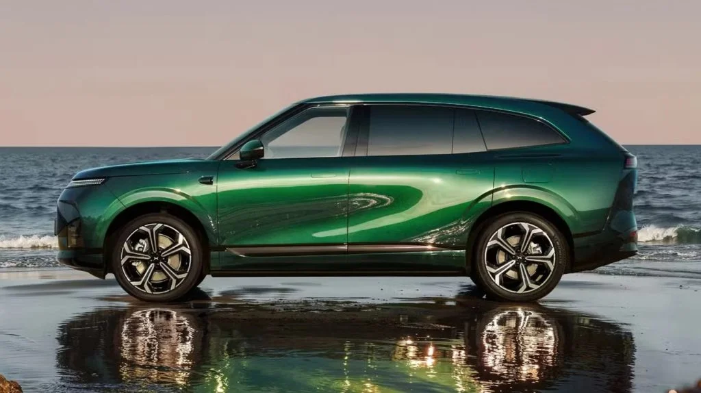 Kinesisk lyxflaggare utmanar BMW X5: Xpeng G9L Europa-debuterar i Paris i oktober