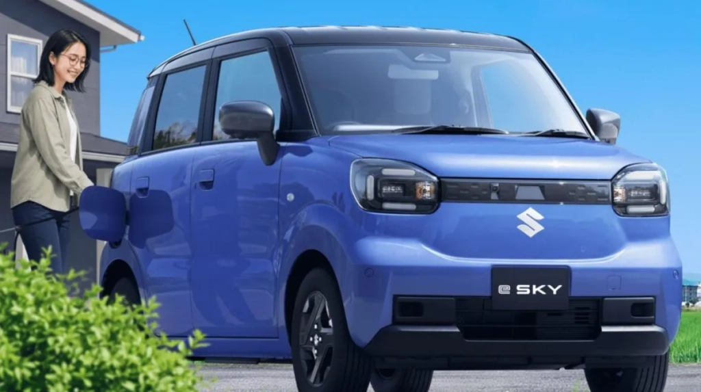 Suzukis första elbil blir en pytteliten kei-bil: så ska e-Sky slå Renaults nya Twingo