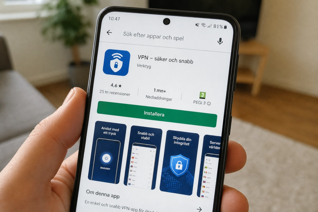 Miljontals Android-användare lurade: Populära VPN-appar på Google Play skyddar inte alls