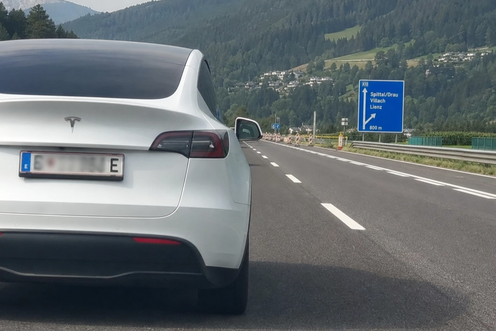 Elbilar får bryta motorvägens miljögräns i Österrike: 130 där andra tvingas ner till 100