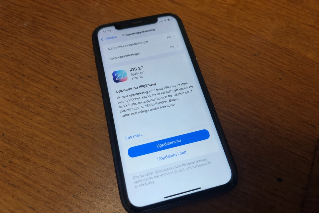 Överraskning: Äldre iPhones får iOS 27 – din gamla telefon kan finnas med på listan