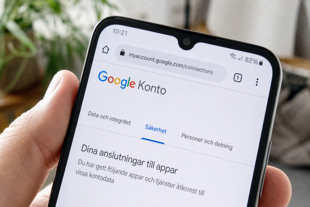 Ditt Google-konto är kopplat till fler tjänster än du tror - så rensas det på en minut