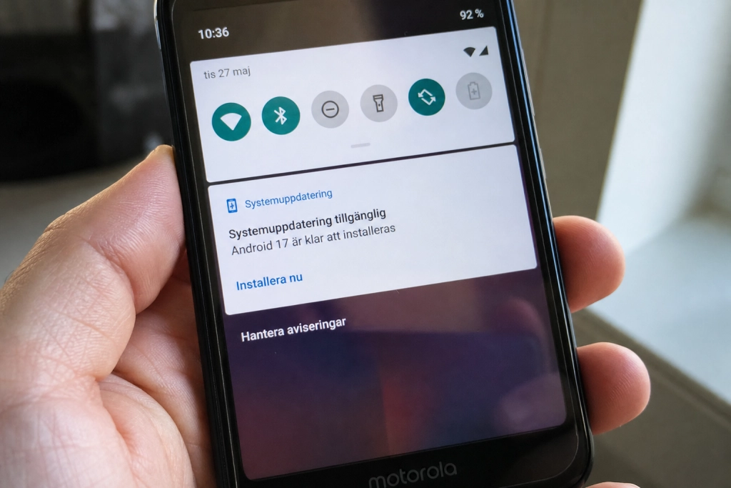Motorola bekräftar Android 17-uppdateringen: Här är alla modeller som får den och när