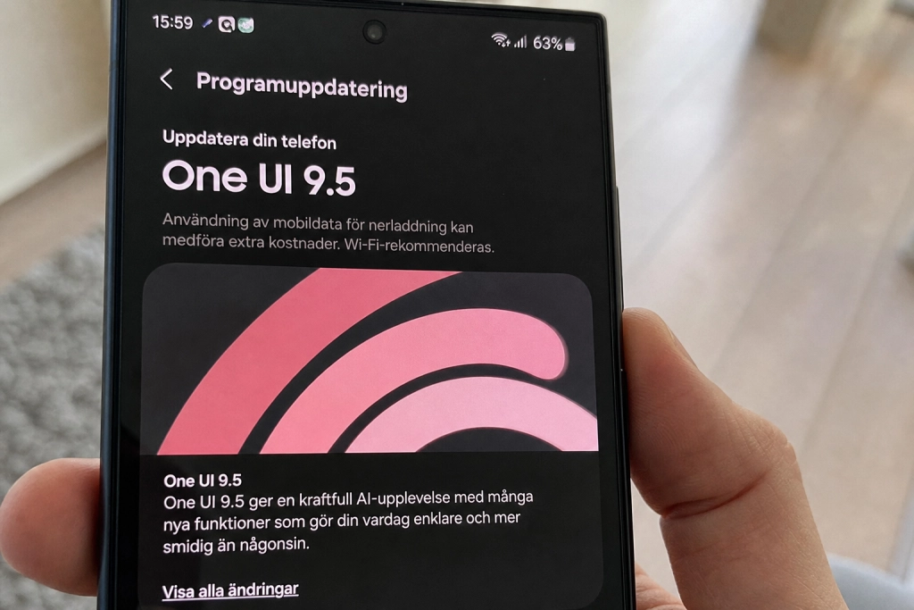One UI 9.5 avslöjad i läcka: Samsungs nästa mobilgränssnitt döljer sig i Galaxy S26 FE-firmware