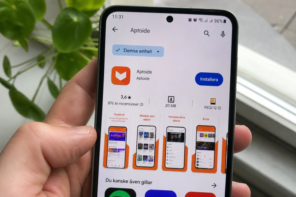 Historisk dag för Android: Nu kan du ladda ner en rival till Google Play direkt från Google Play