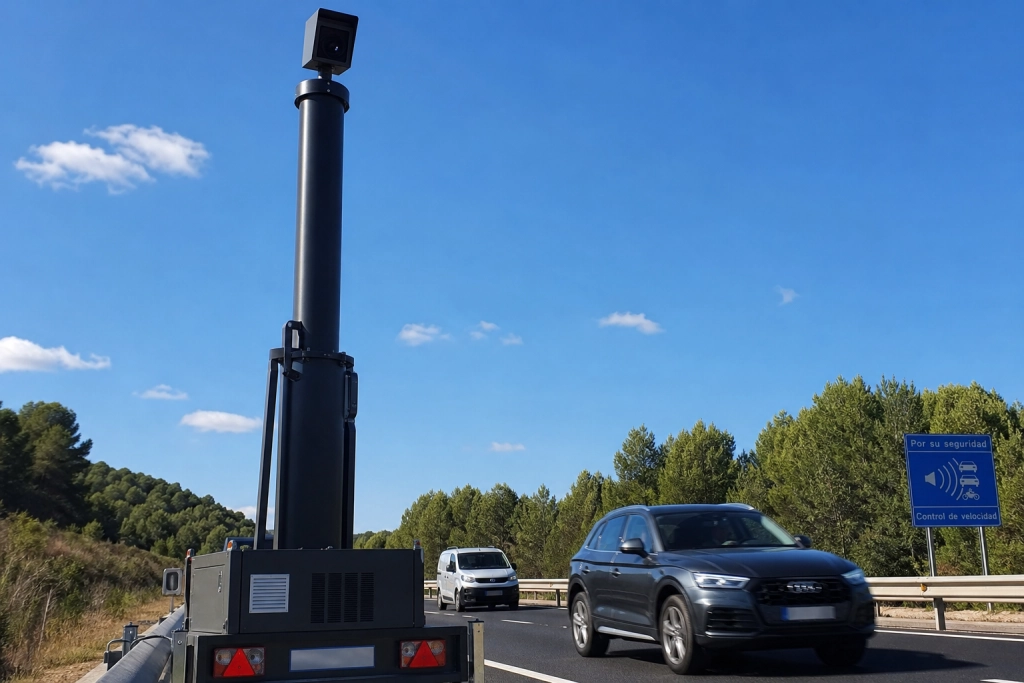Ny AI-kamera i Spanien ser vad du gör i bilen - även om du gömmer telefonen under ratten