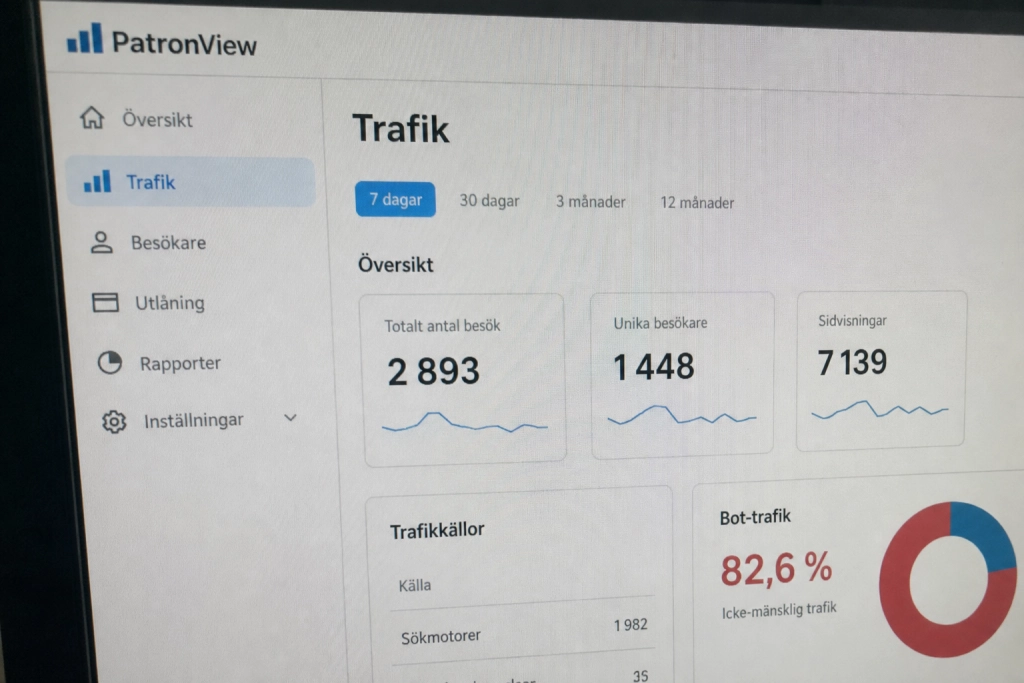 Webbskaparens bot-larm: 