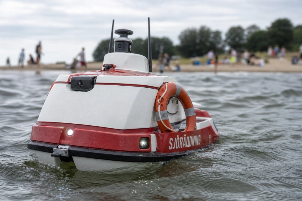 Roboten som räddar liv på stranden: Reagerar på 20 sekunder istället för 2 minuter