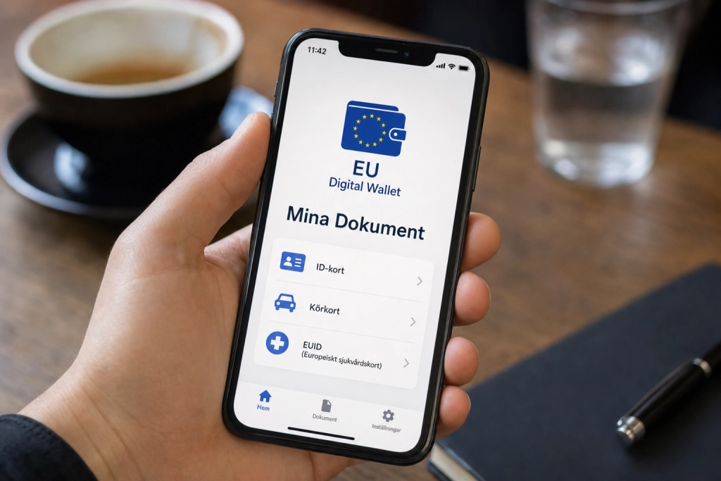 Europeisk digital identitetsplånbok 2026 – detta är alla dokumenten som ingår