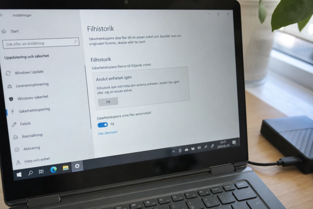 Septemberuppdateringen stoppade din Windows-backup: Kontrollera om din dator slutade spara filer