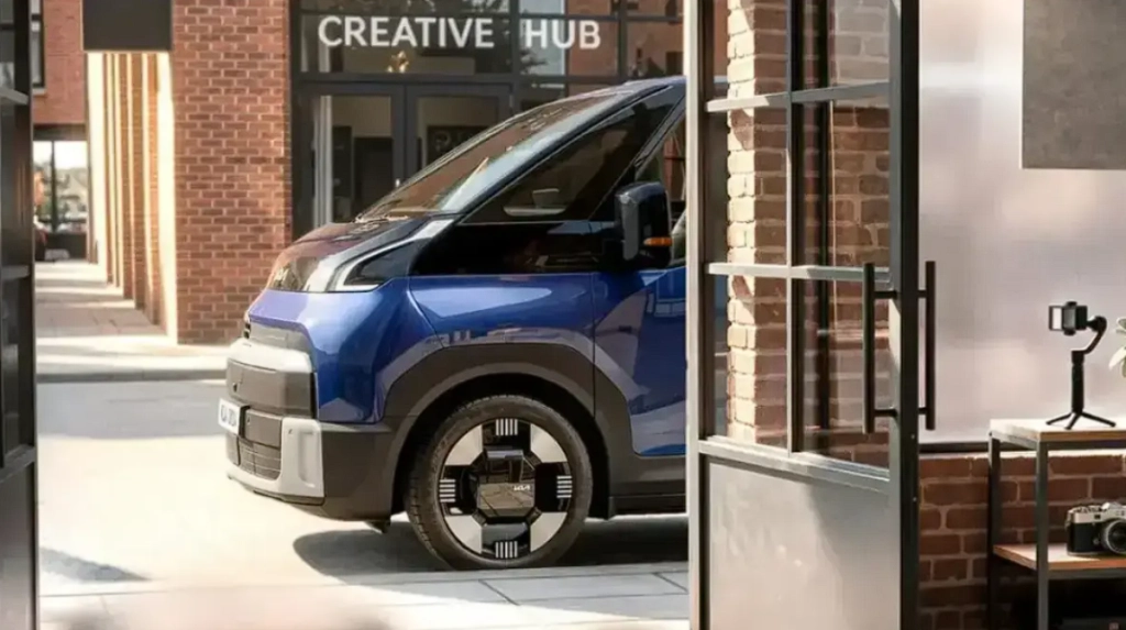 Kia avslöjar jätteelbilen PV7: Ännu större än PV5 och siktar på familjer och företag