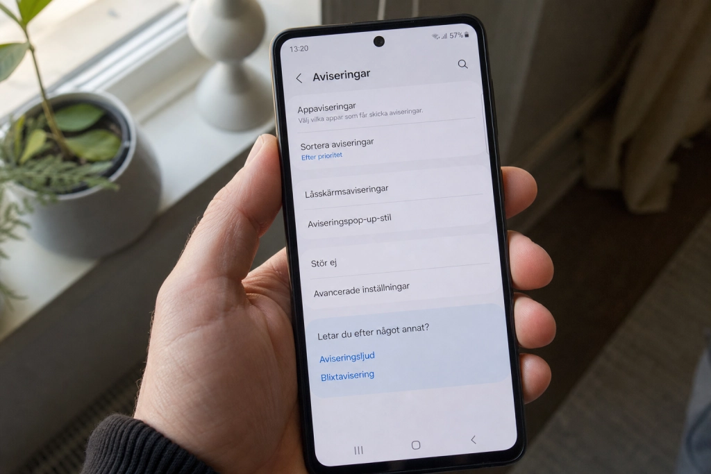 Har du en Samsung-telefon? Ändra det här i dina aviseringar