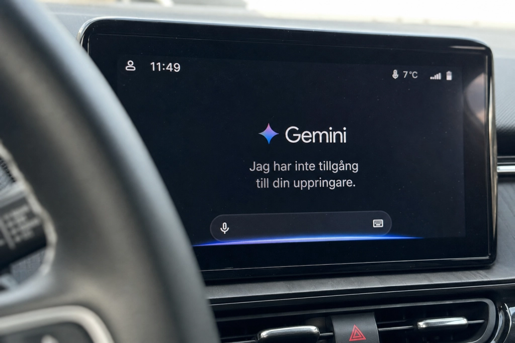 Google byter assistent i Android Auto: Förare säger att Gemini är livsfarlig i trafiken