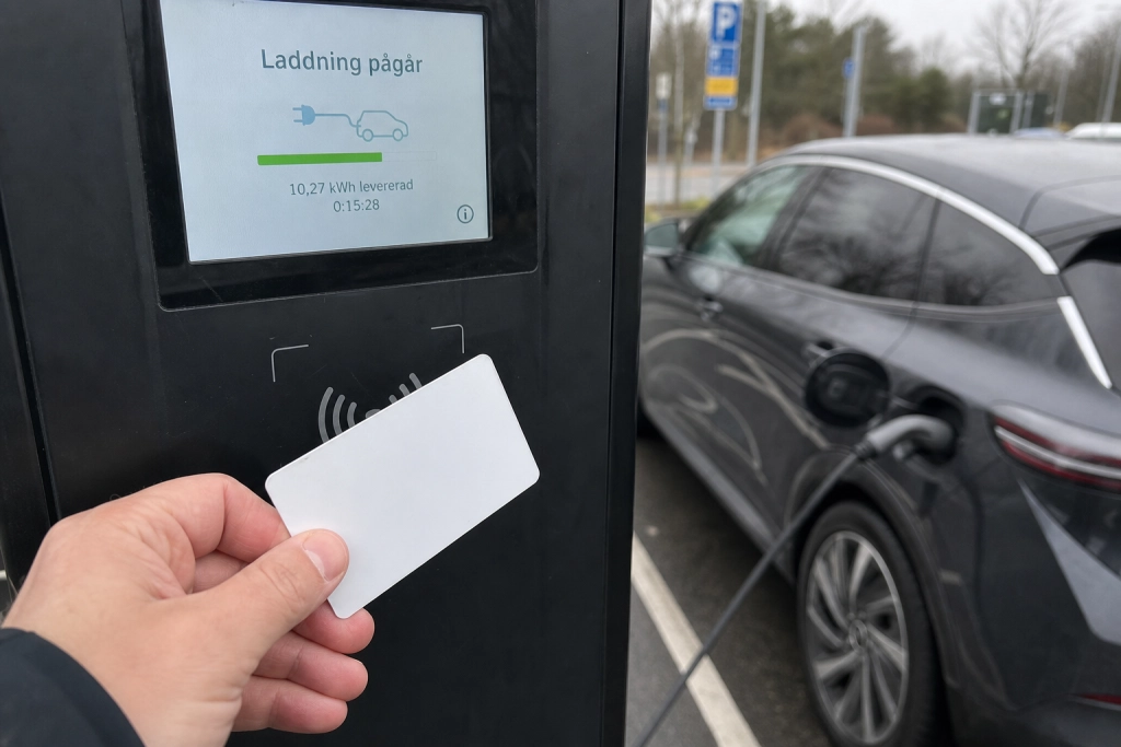 Ny våg av laddkorts-fusk drabbar elbilsägare: Tjuvar kan klona din bricka på sekunder