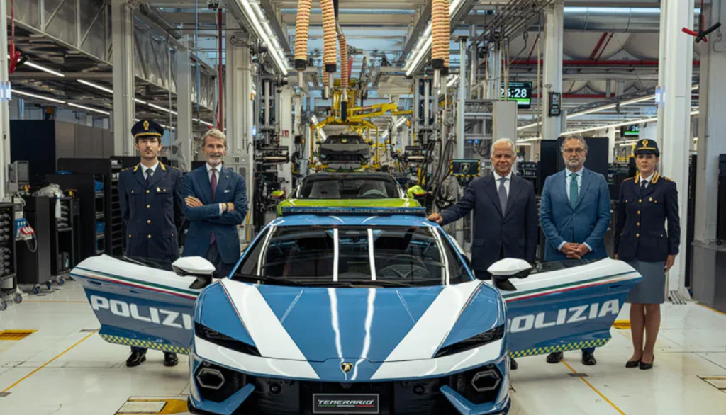 Italiensk polis får 920-hästers Lamborghini - men den ska inte jaga fortkörare