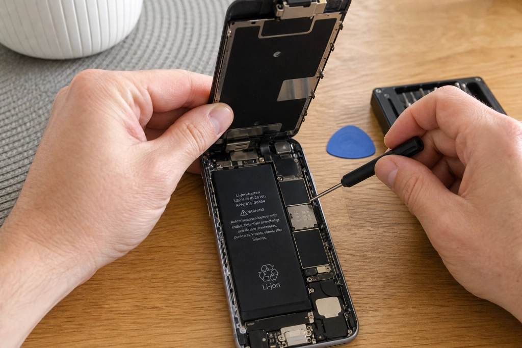EU-lag från 18 februari 2027: Så kan du byta mobilbatteriet själv och spara tusenlappar