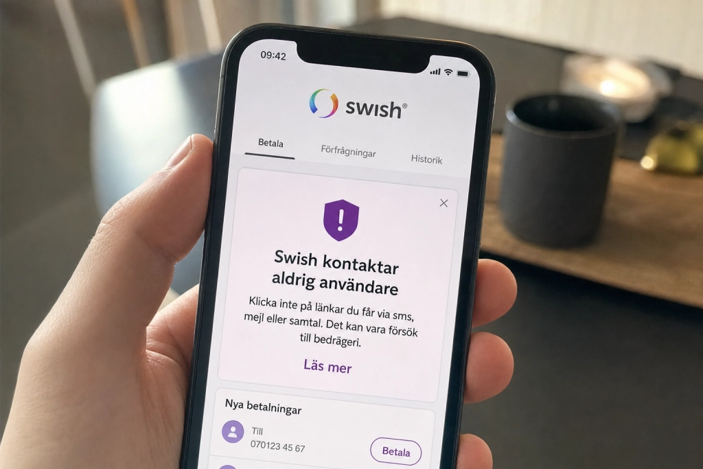 Swish varnar: Säger de bitcoin i telefonen ska du lägga på direkt
