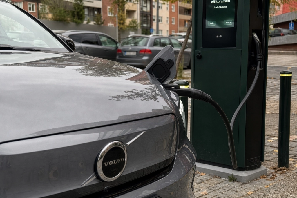 Nästan varannan ny bil är nu elektrisk: Elbilsförsäljningen i Sverige slår rekord