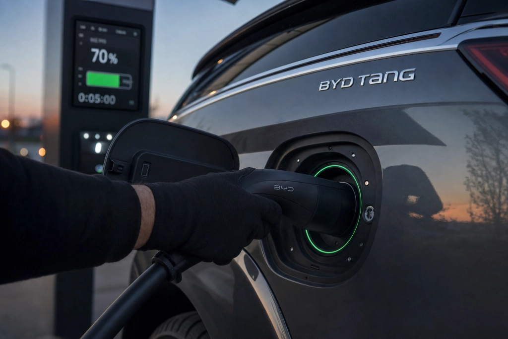 BYD Tang tredje generationen: 850 km räckvidd och fem minuters laddning till Europa