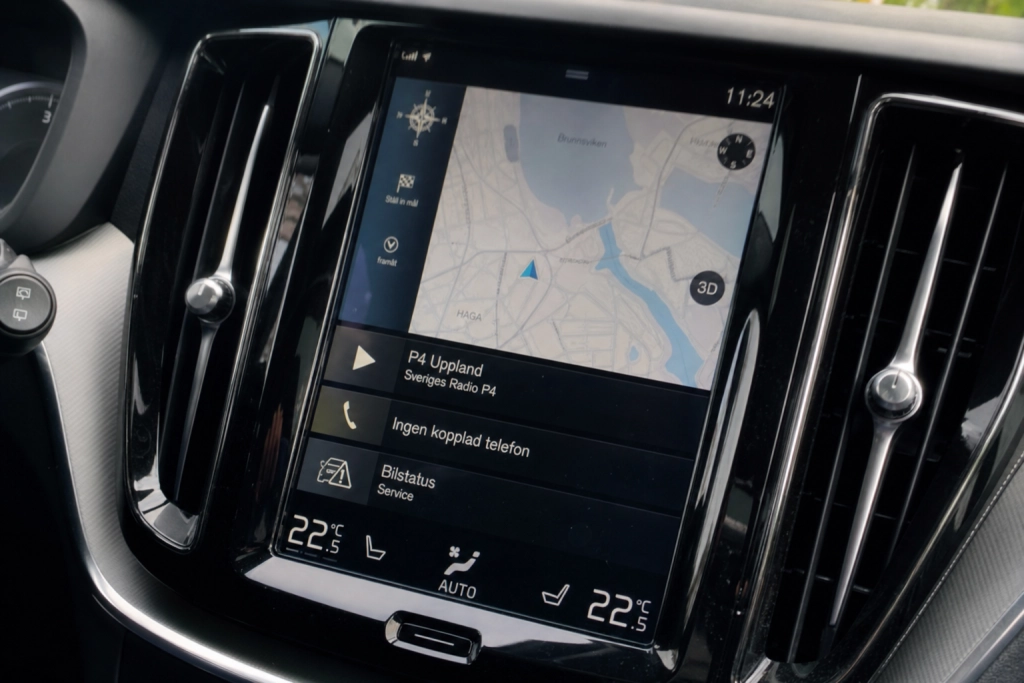 Allianz analyserade 34 000 olyckor: Skärmen i bilen är dubbelt så farlig som att köra full