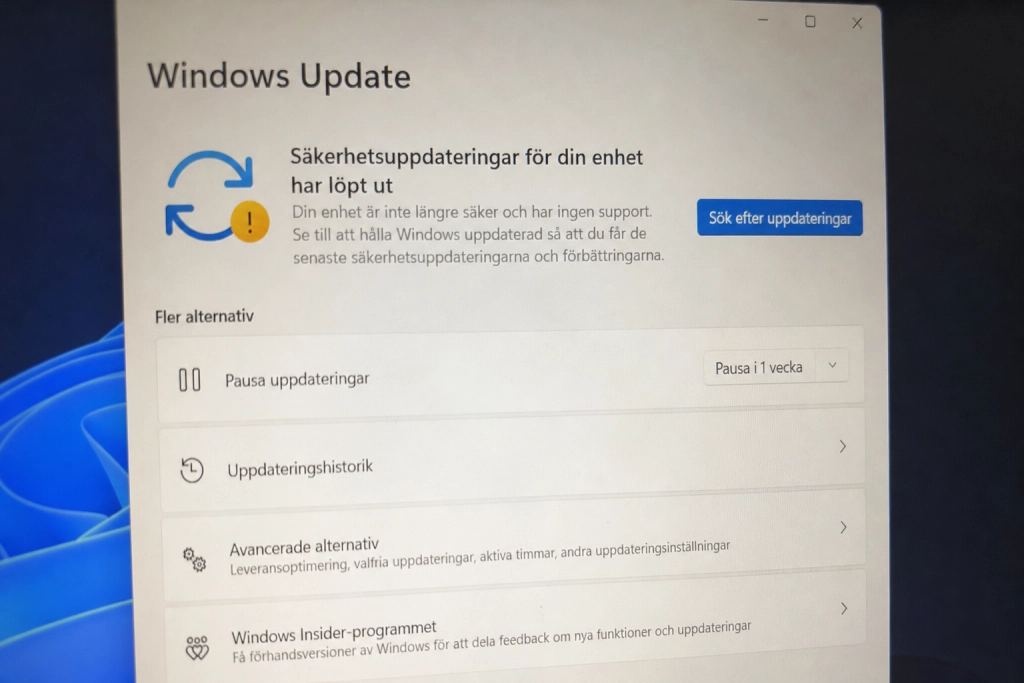 Microsoft bekräftar: Dessa Windows-enheter förlorar allt säkerhetsskydd nästa år