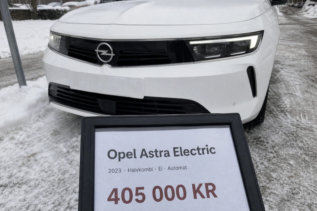 Opel sänker priset på sin elbil kraftigt: Men budgetversionen är sämre lämpad för svenska vintrar