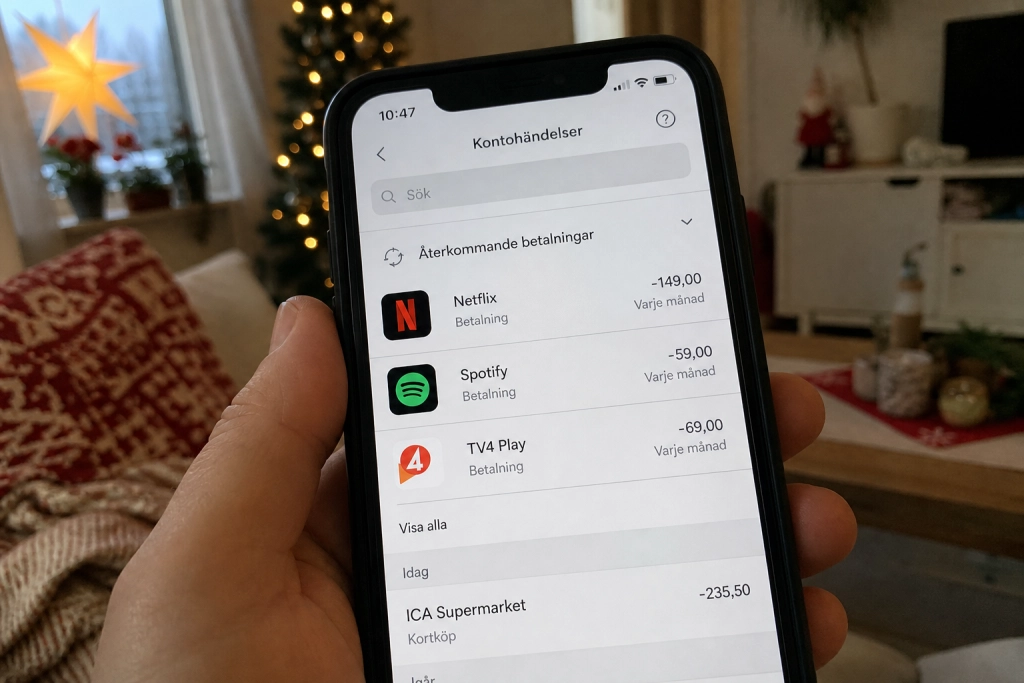 Julens digitala städjobb: Fem prenumerationer du glömde och betalar för i onödan varje månad
