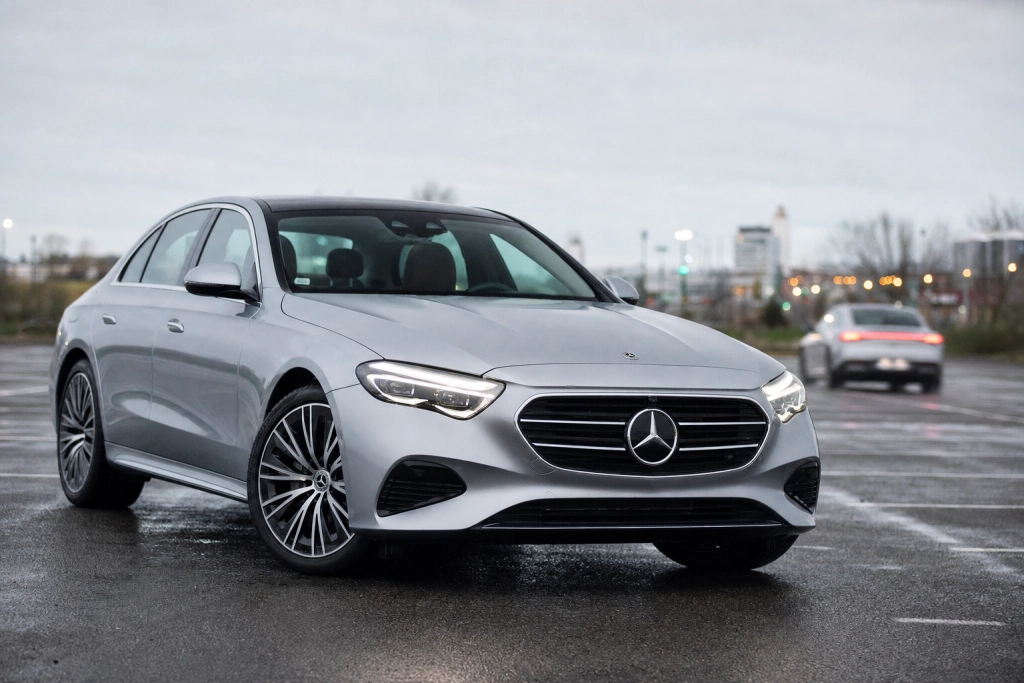 Mercedes tidigarelägger elektriska E-klassen ett år: Säljstart i slutet av 2027