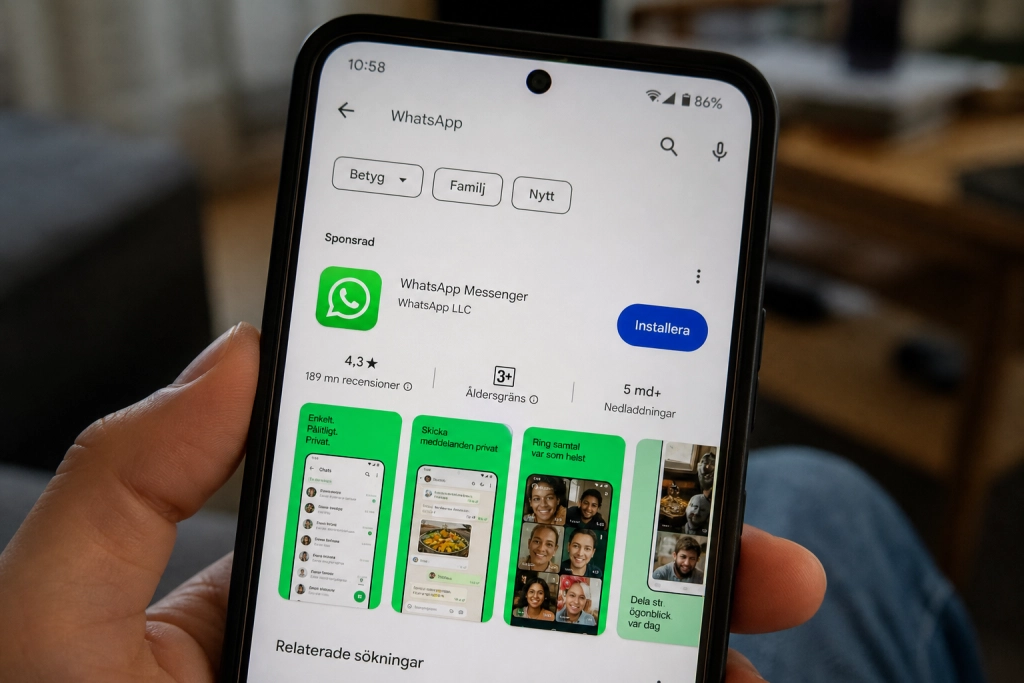 Falsk WhatsApp i Play Store: 500 000 nedladdningar innan Google reagerade