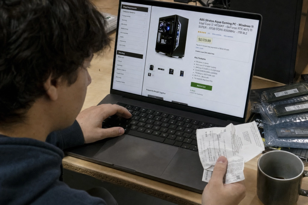 Prischock på datorer: Stigande RAM- och SSD-priser driver upp laptops med upp till 20 procent
