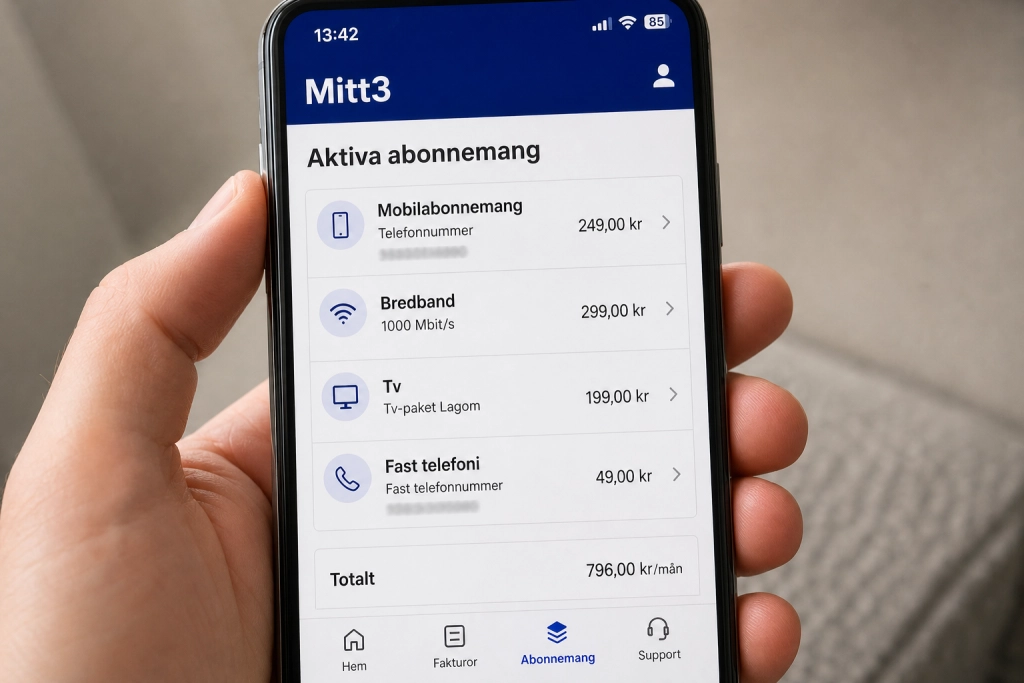 Mobilfakturan kan innehålla tjänster du aldrig beställt: Fem minuters kontroll på Mina sidor kan spara 200 kronor per månad