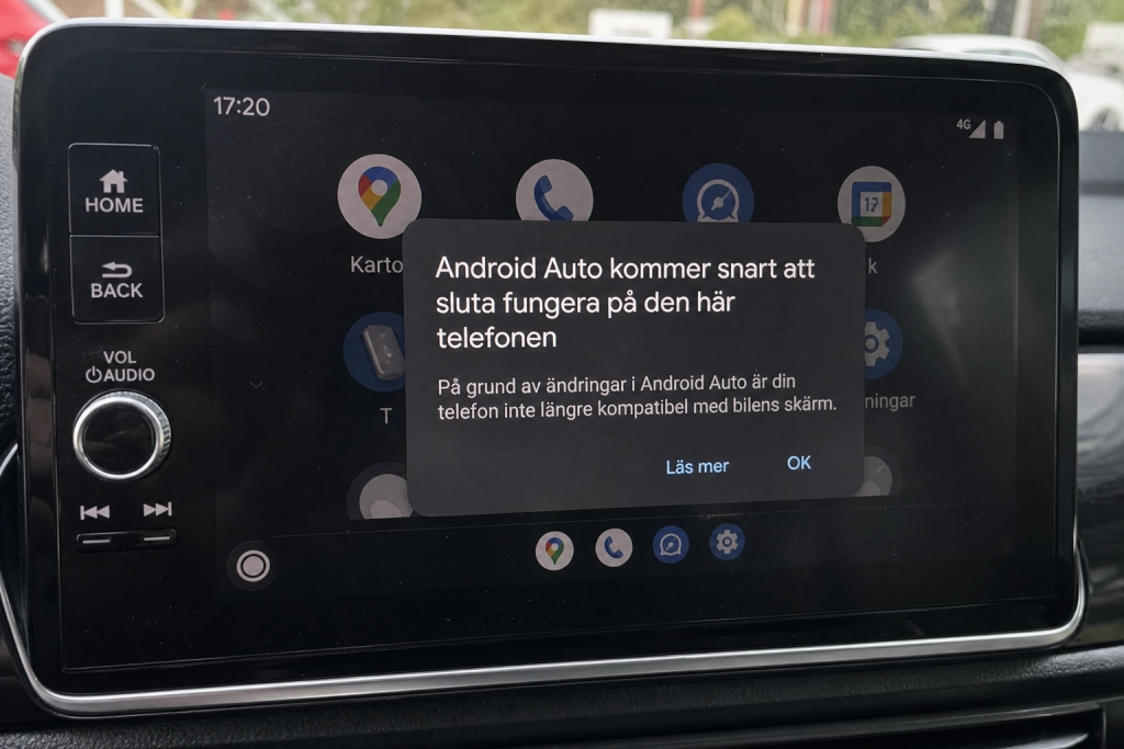 Det här meddelandet i Android Auto vill ingen se: Miljoner riskerar att tappa åtkomsten