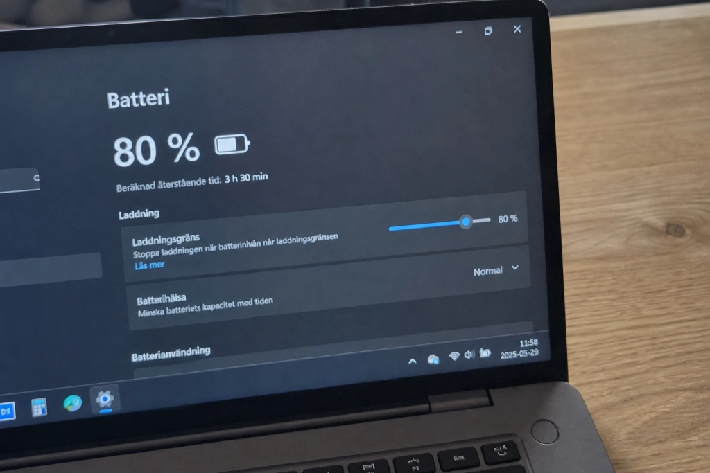 Laptopens batteri slits i onödan: Dold inställning förlänger livslängden flera år