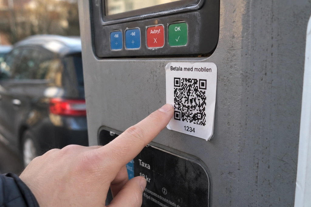 Skannar du QR-koder på restauranger och parkering: Bedragare byter ut dem mot falska