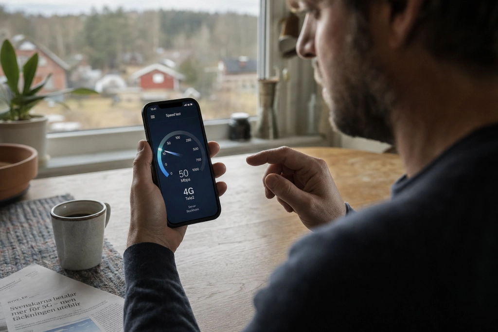 5G-abonnemanget kostar upp till 150 kronor mer per månad: Tre kontroller avslöjar om du verkligen får det du betalar för